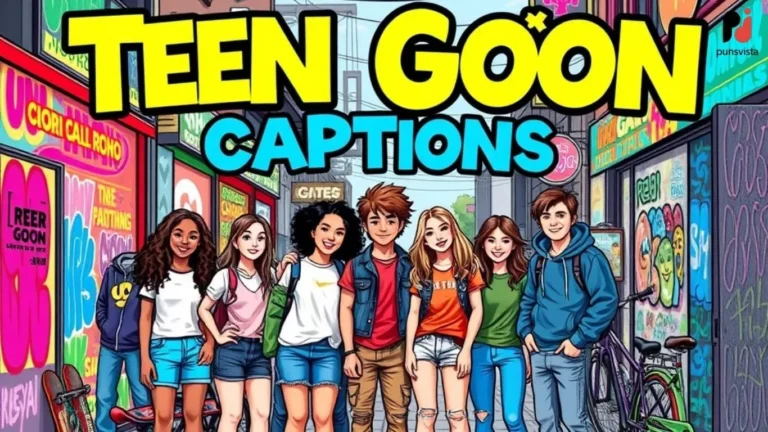 Teen Goon Captions