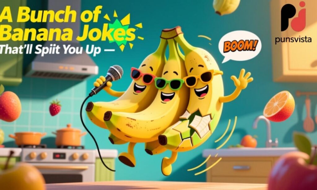 A Bunch of Banana Jokes That'll Split You Up