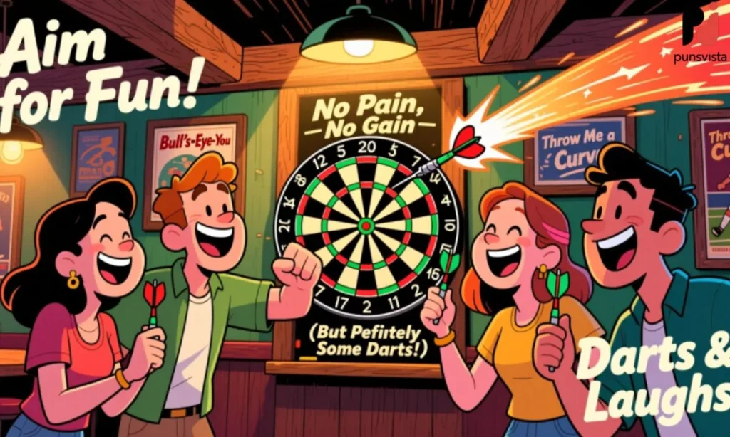 Aim for Fun Witty Darts Puns to Share with Friends