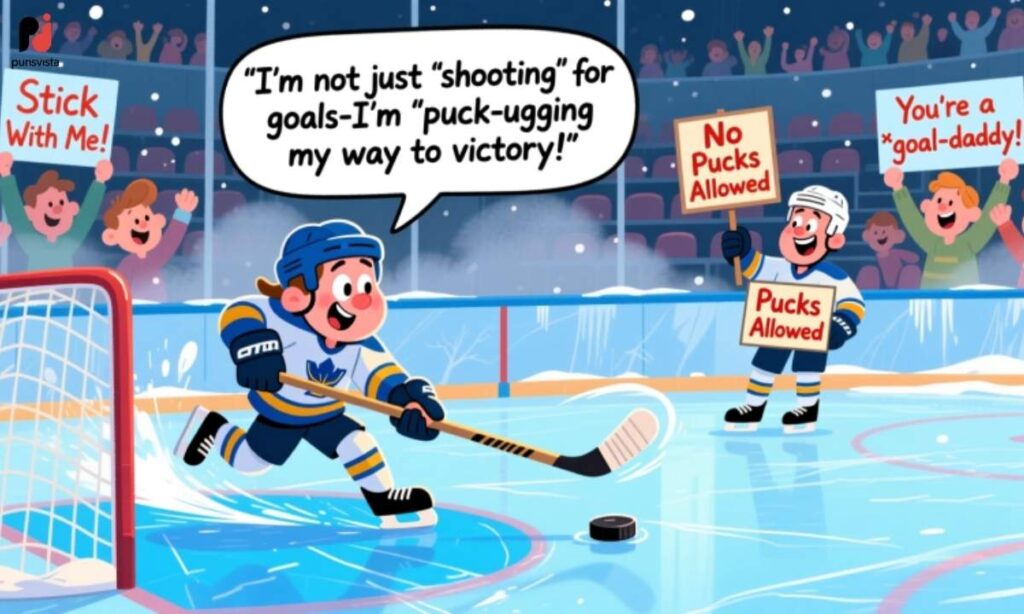 Best Ice Hockey-Themed Wordplay Jokes