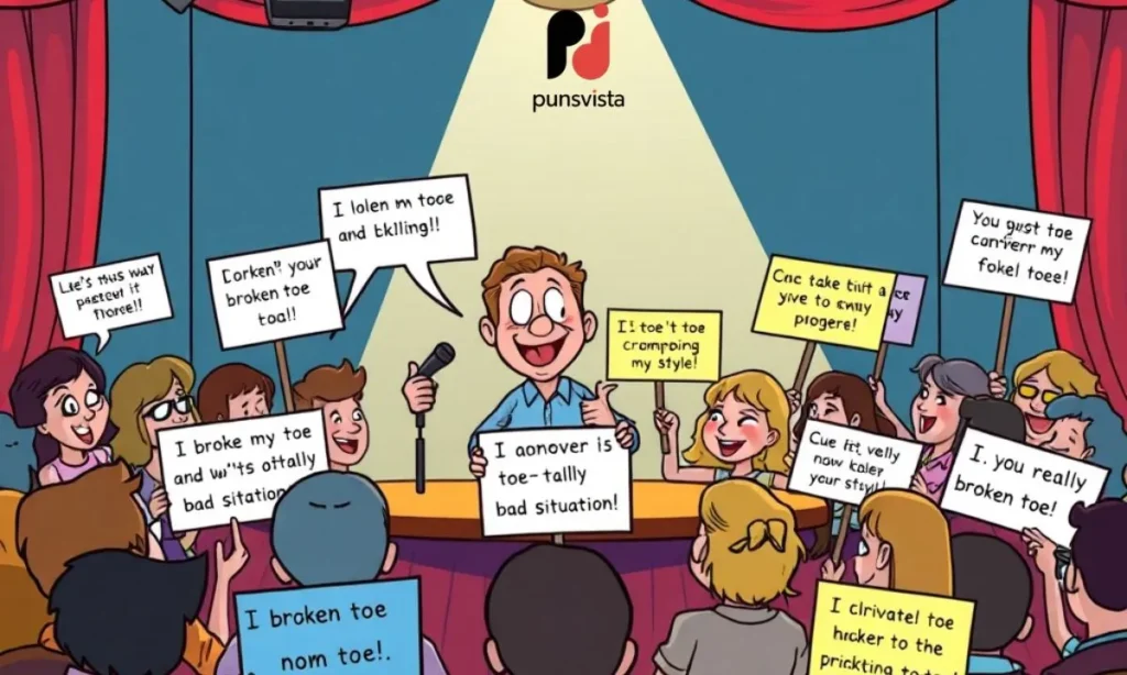 Broken toe jokes one liners