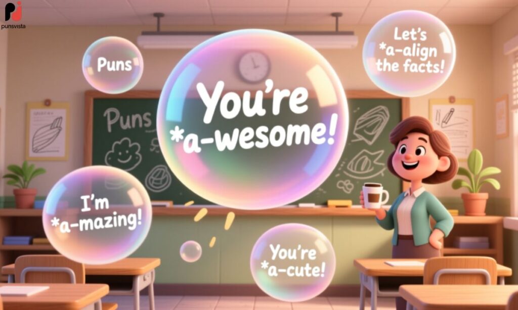 Bubble Puns for Teachers