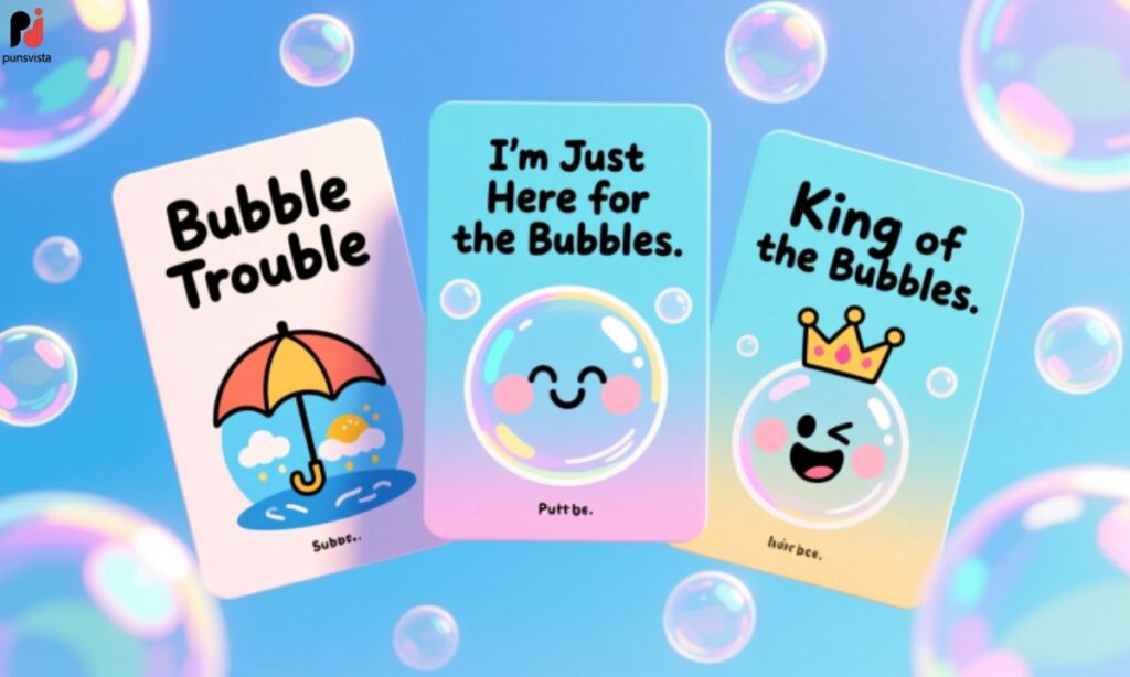 Bubbling Quips Short Puns About Bubbles