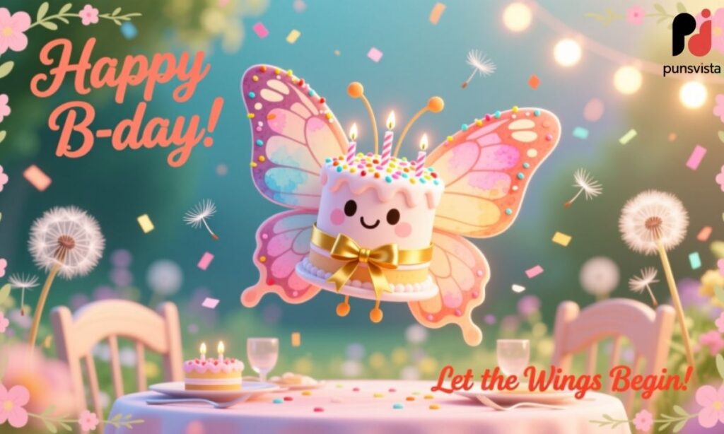 Butterfly Birthday Puns