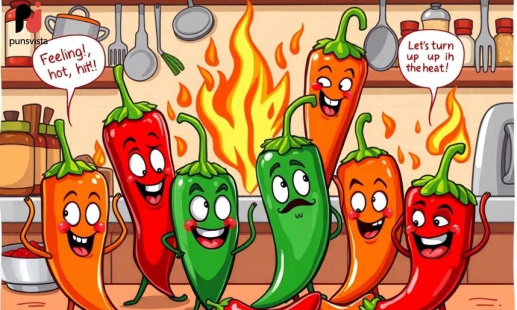 Capsaicin Filled Comedy Hot Puns That Pack a Punch