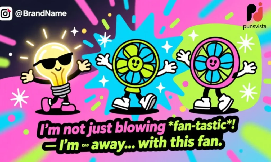 Clever Fan Puns for Instagram