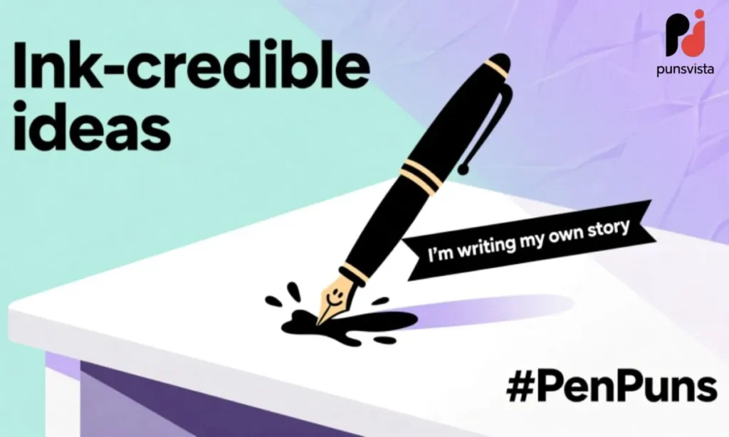 Clever Pen Puns for Instagram