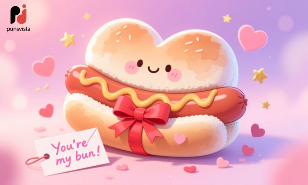 Cute and Romantic Hot Dog Puns