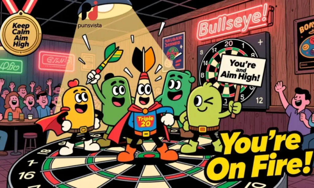 Darts Puns to Keep Your Spirits Up While Playing