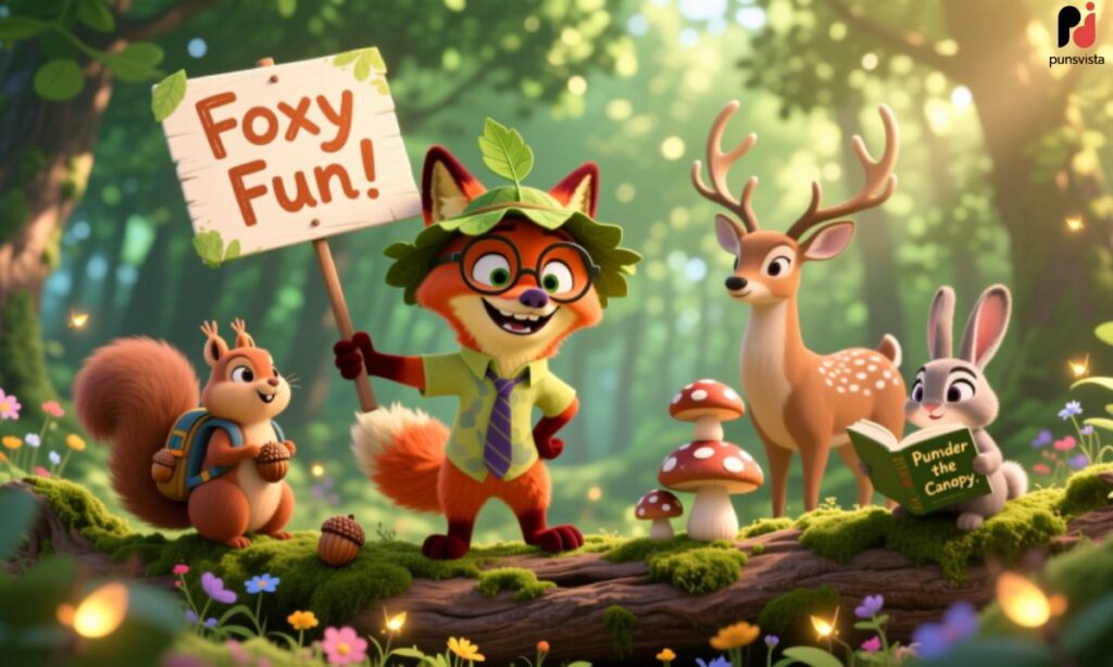 Forest Fun Punning Around with Nature's Best