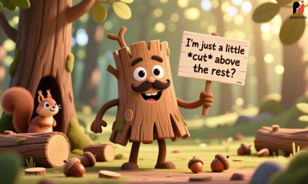 Funny One-Liner Wood Puns