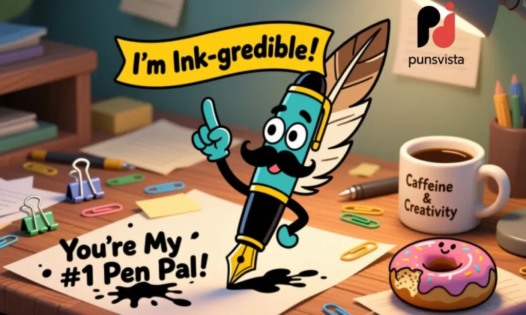 Funny Pen Puns Captions