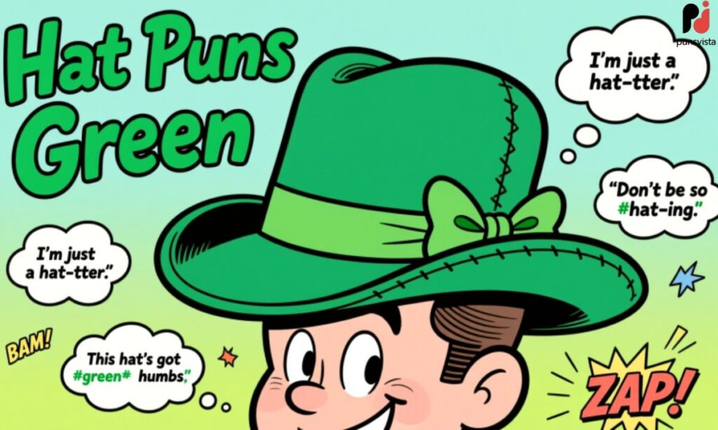 Hat Puns Green