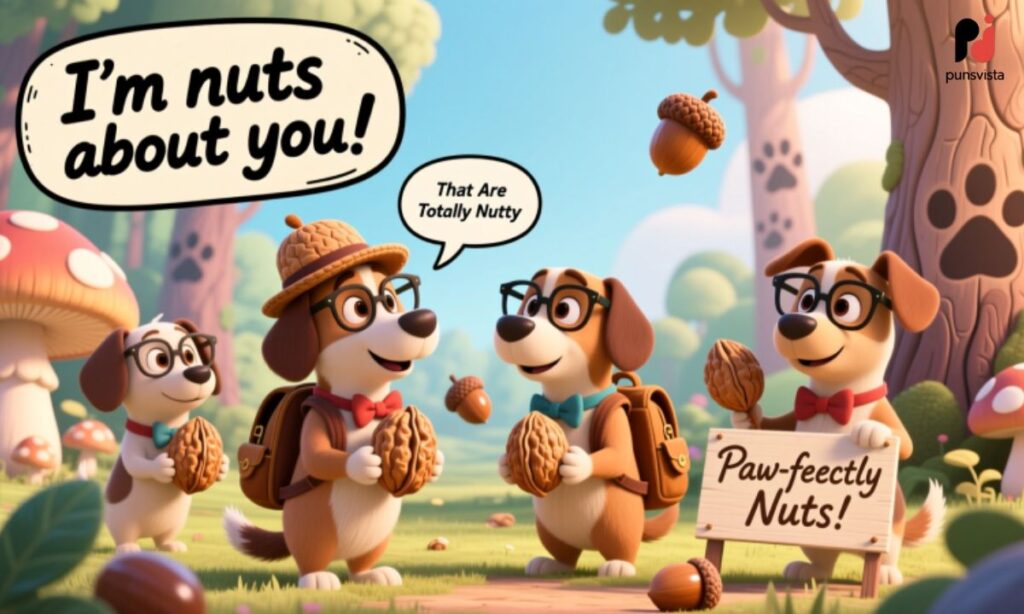 Nuts About Dogs Unexpected Puns That Are Totally Nutty