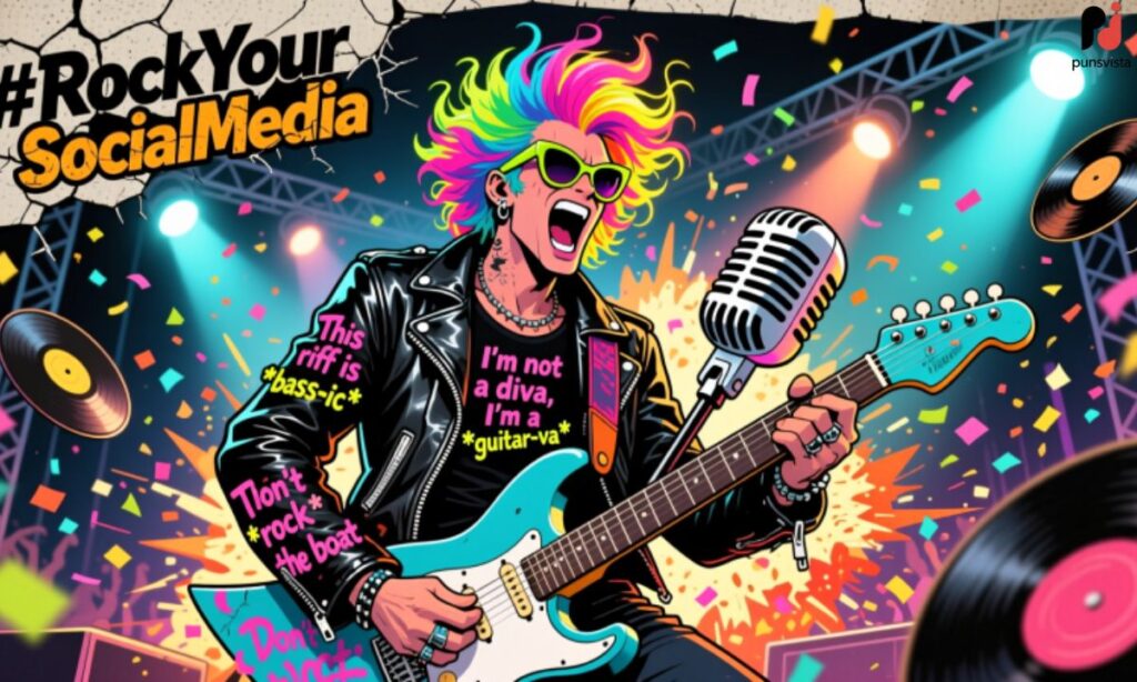 Rock Star and Pop Culture Puns to Rock Your Social Media 