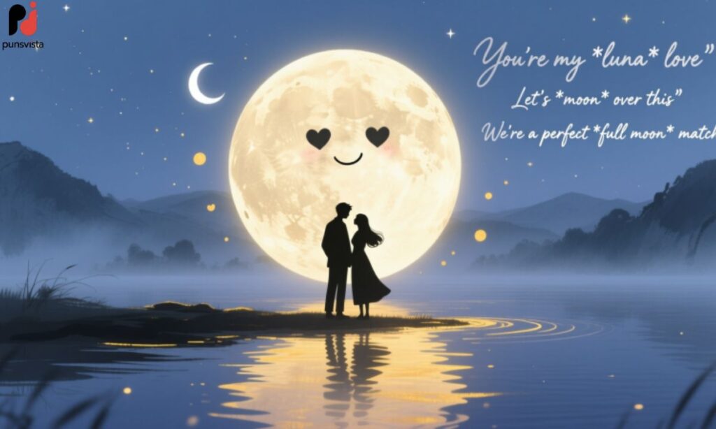 Romantic Moon Puns for Couples