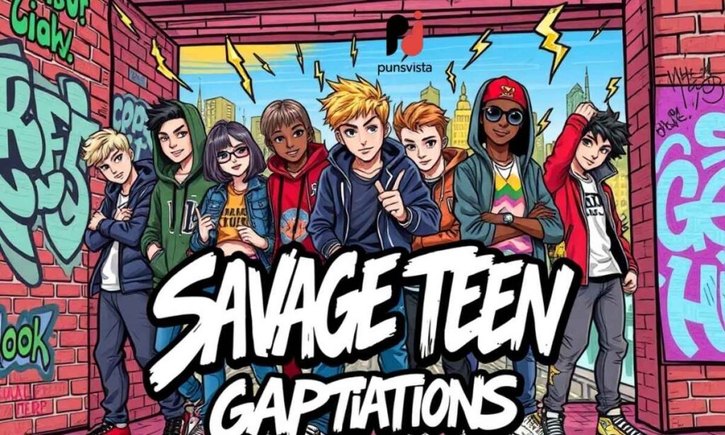 Savage Teen Goon Captions