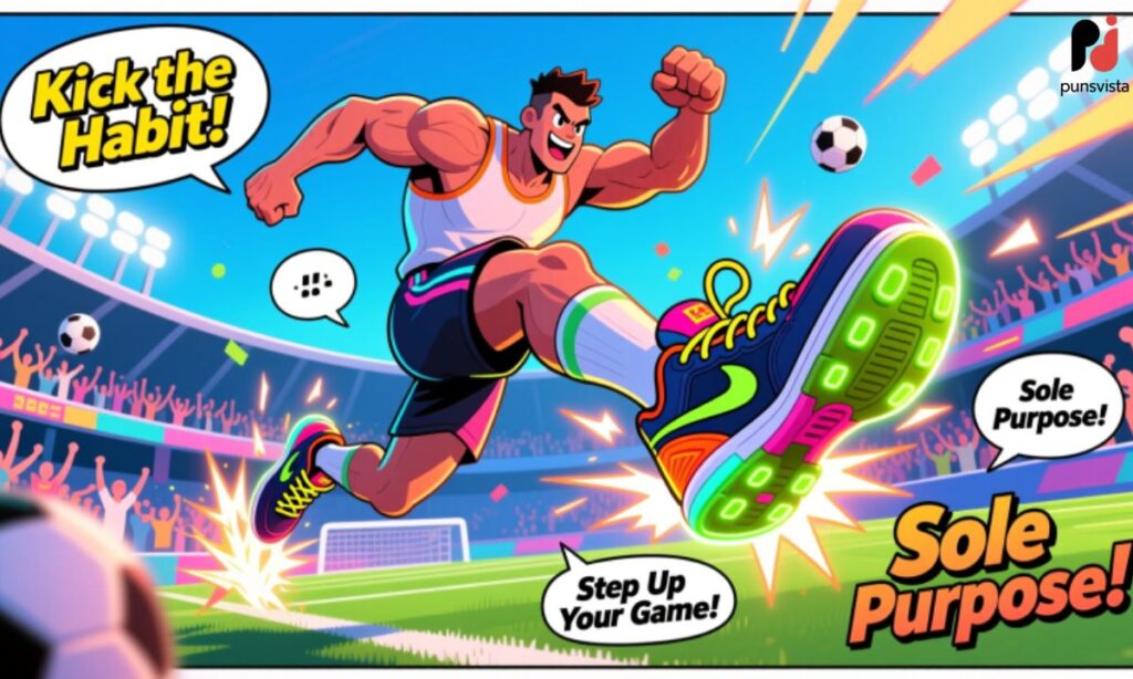 Sports, Exercise, and Foot Power Puns