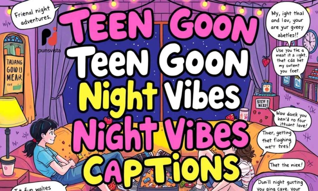 Teen Goon Night Vibes Captions