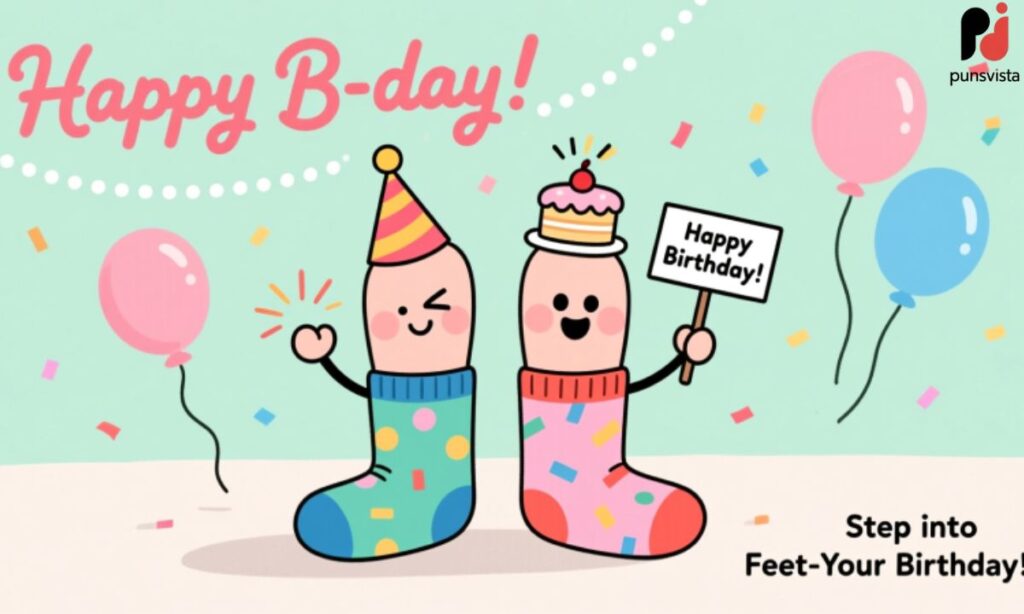 Unique Foot Puns for Birthday Cards