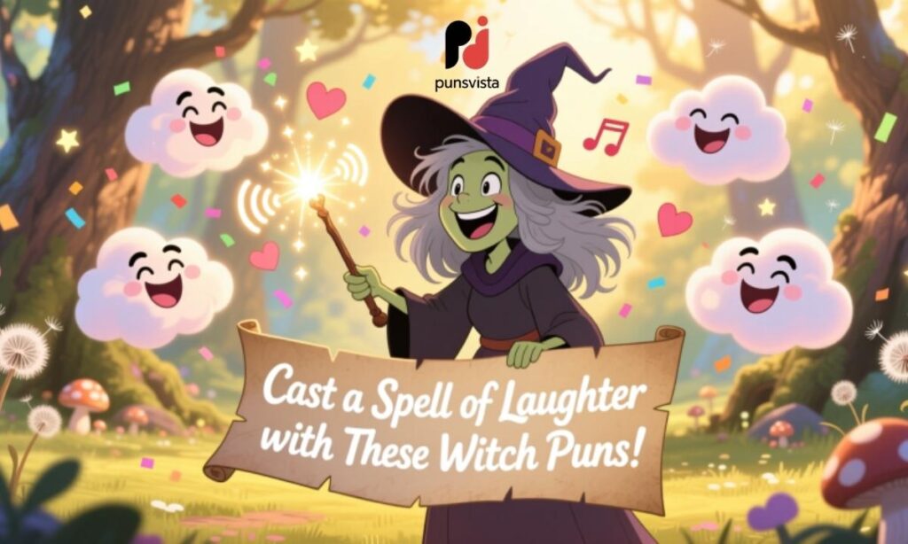 ast a Spell of Laughter with These Witch Puns!