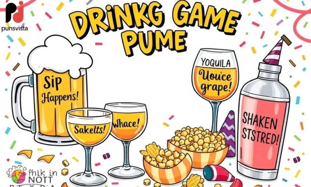Drinking Game Puns for a Playful Night In