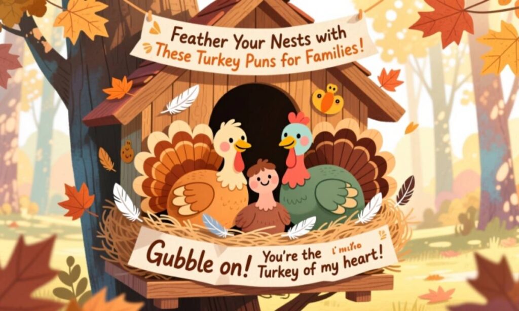 Feather Your Nests with These Turkey Puns for Families