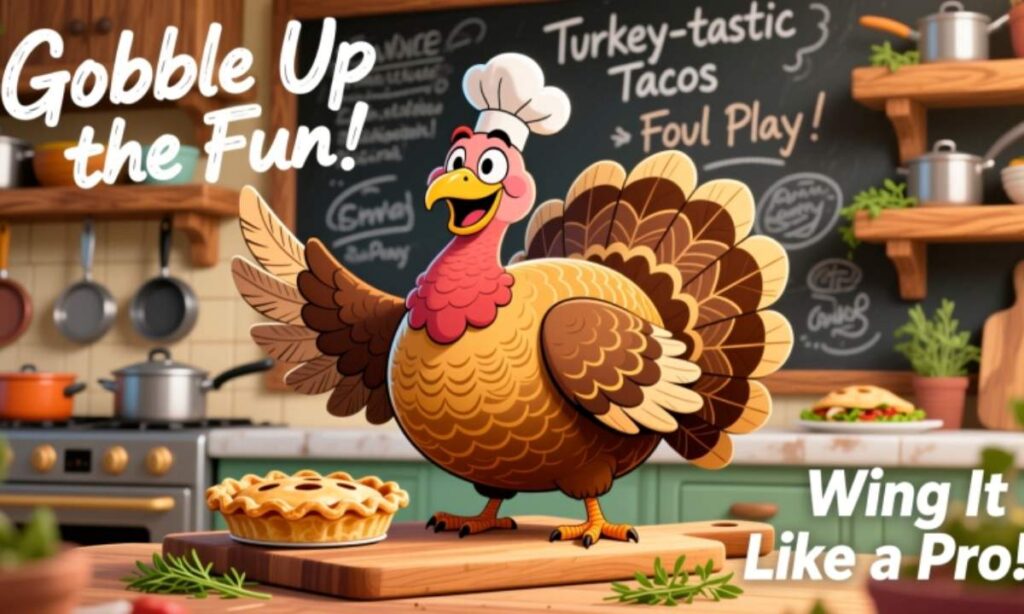 Food-Related Turkey Puns for Culinary Laughs