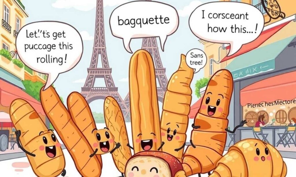 French Bread Puns With International Flair
