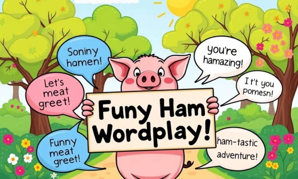 Funny Ham Wordplay 