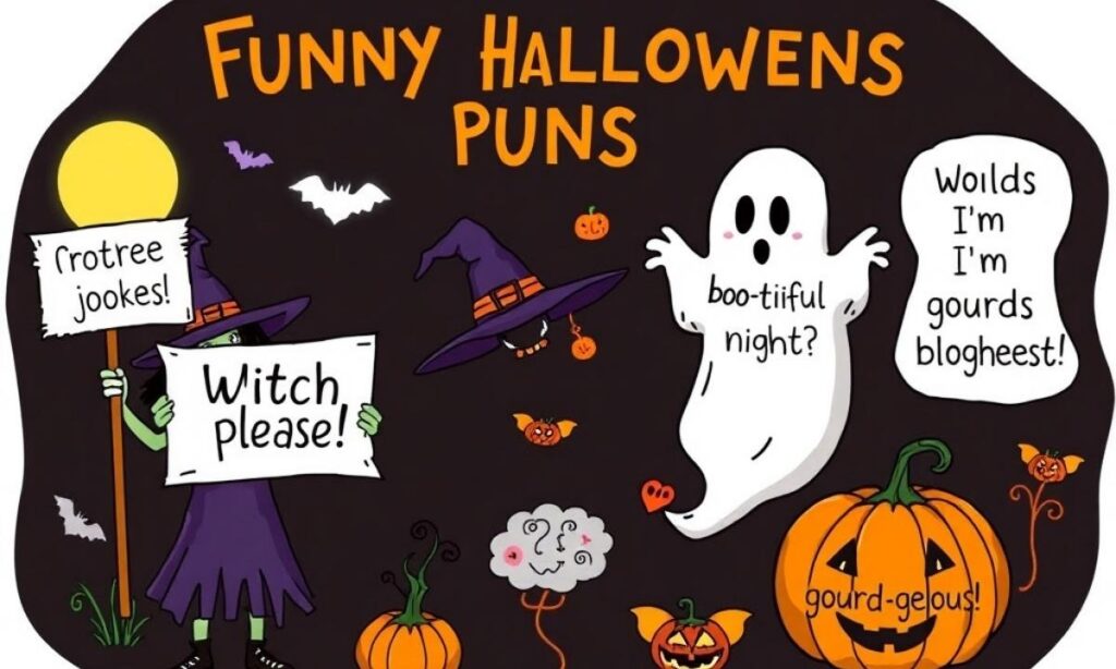 Funny Puns Halloween Jokes for Adults