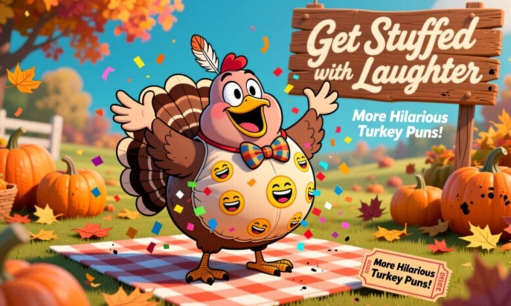 Get Stuffed with Laughter More Hilarious Turkey Puns