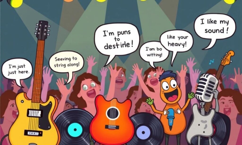 Heavy Hits Fat Puns Inspired by Music & Musicians