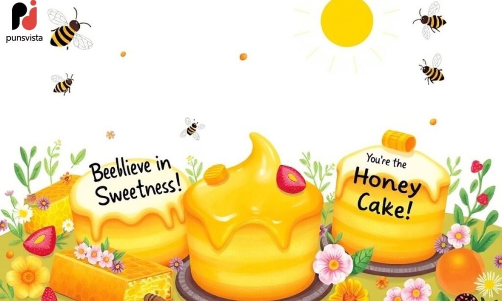 Honey Cake and Sweet Ingredient Puns Nature's Candy