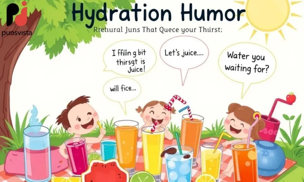 Hydration Humor Water and Juice Puns That Quench Your Thirst