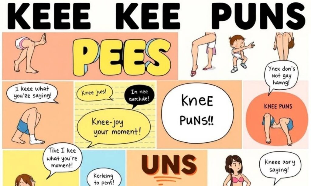 Knee Puns for Social Media Captions