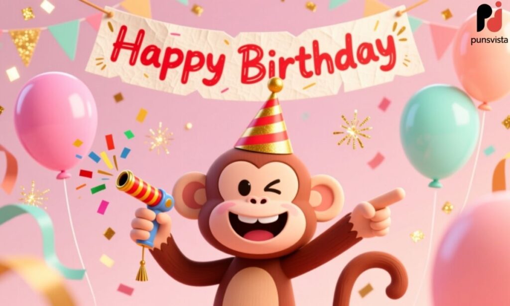 Monkey Puns for Parties and Celebrations