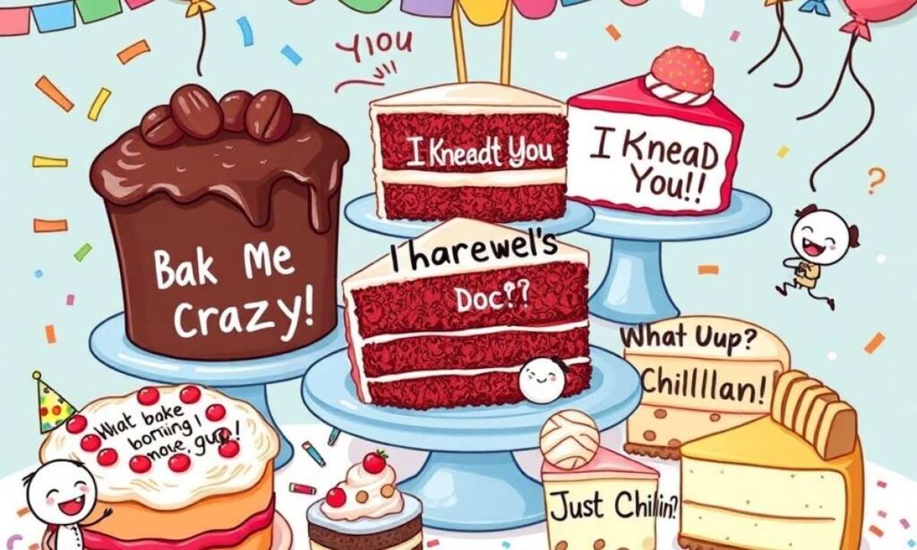 More Hilarious Cake Puns