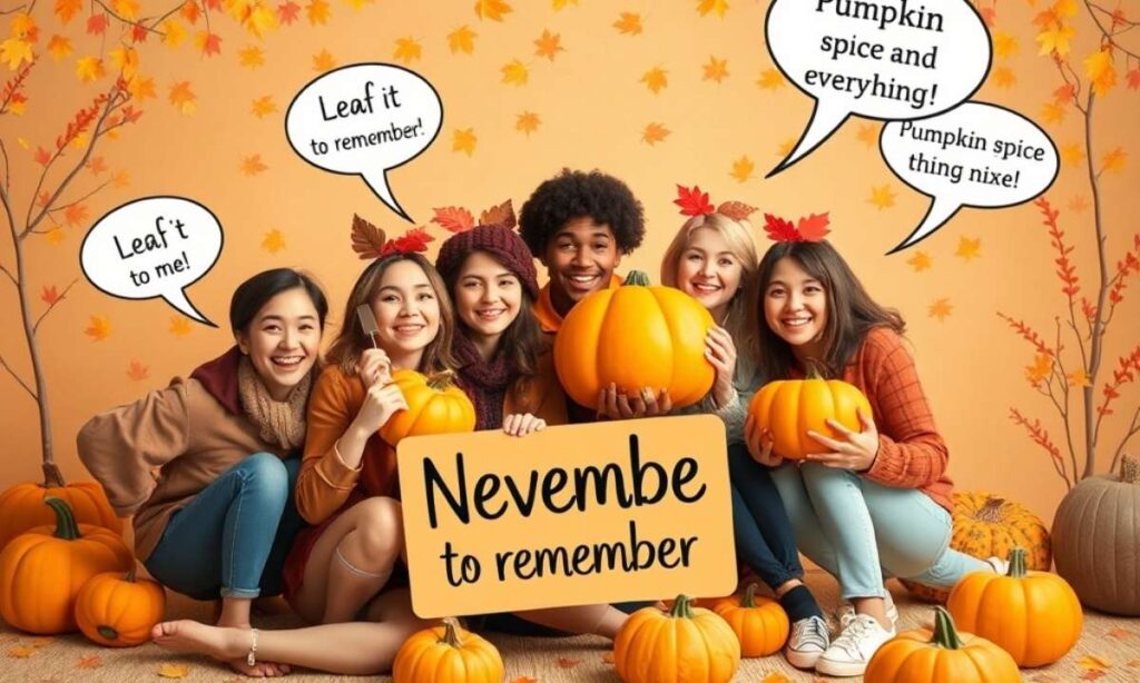 November Puns for Instagram