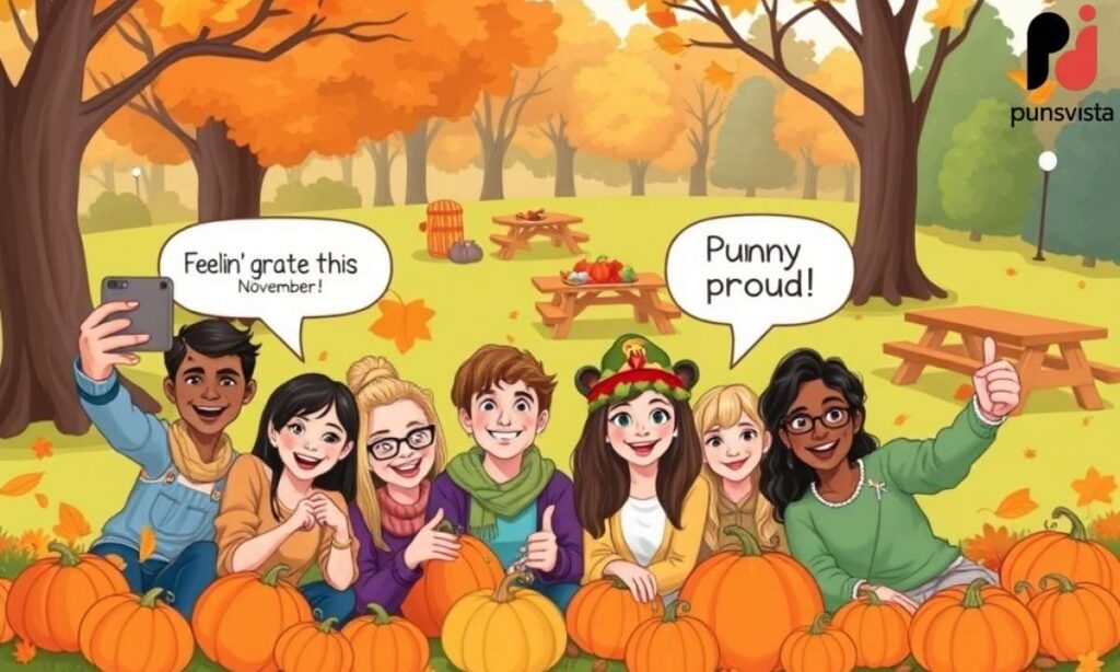 November Puns for Selfies