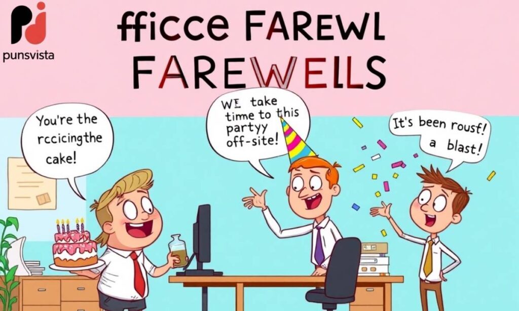 Office Farewells Hilarious Goodbye Puns for Colleagues