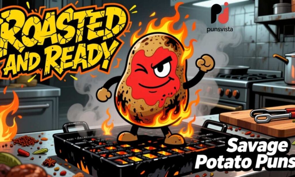 Roasted and Ready Savage Potato Puns