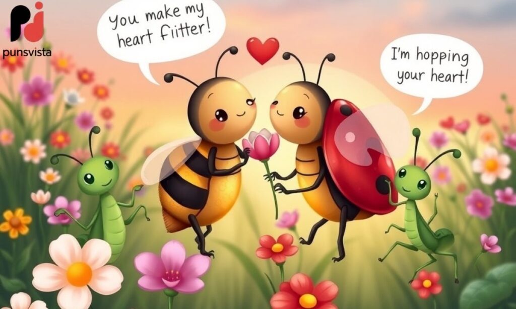 Romantic Bug Puns That'll Make Hearts Flutter