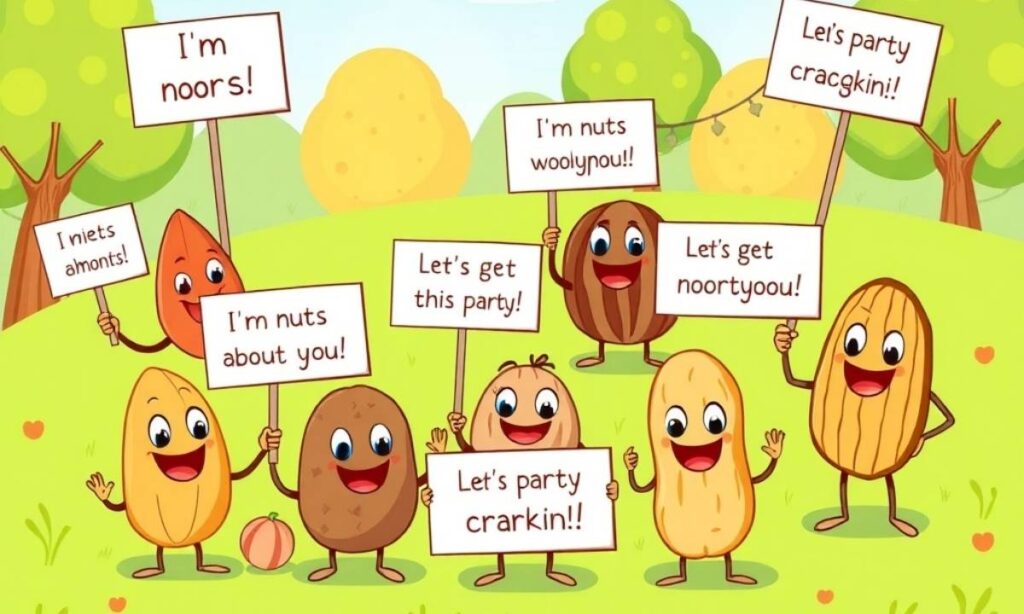 Short One-Liner Nut Puns