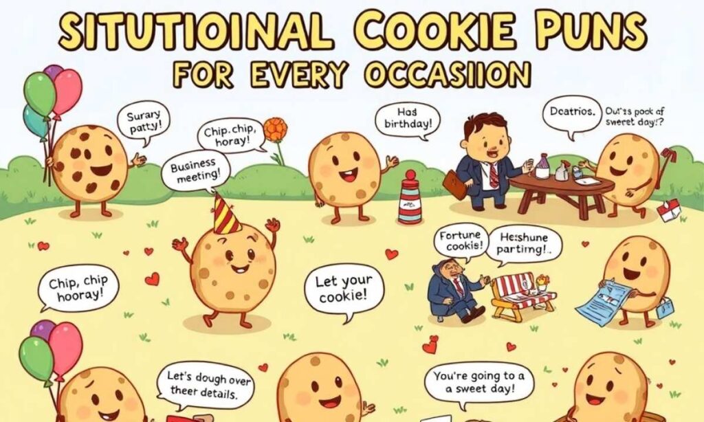 Situational Cookie Puns for Every Occasion