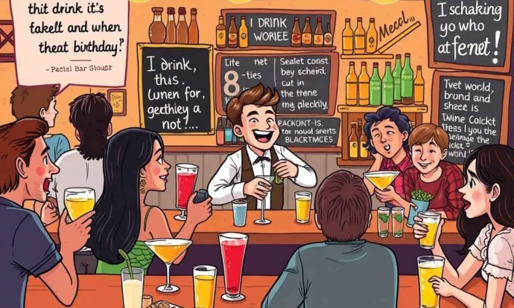 Social Drinking Culture & Bar Humor