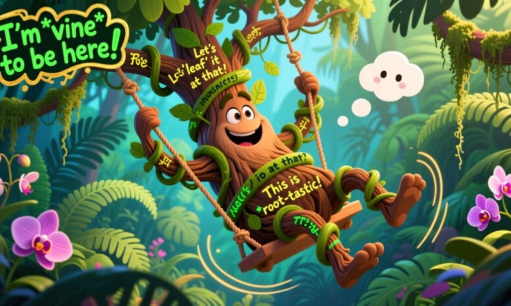 Swinging Through the Jungle of Wordplay Tree and Vine Puns (1)