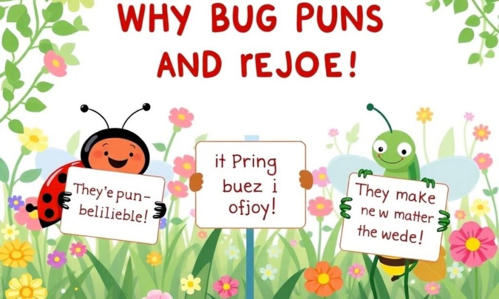Why Bug Puns and Jokes Work So Well