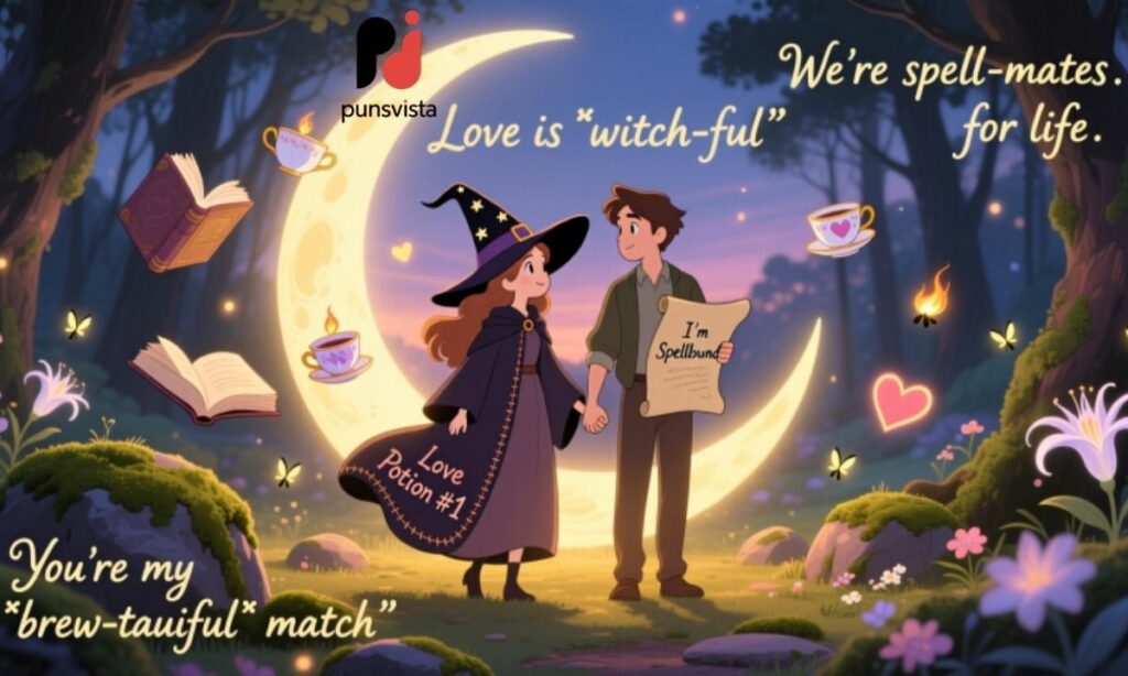 Witch Puns for Couples and Love