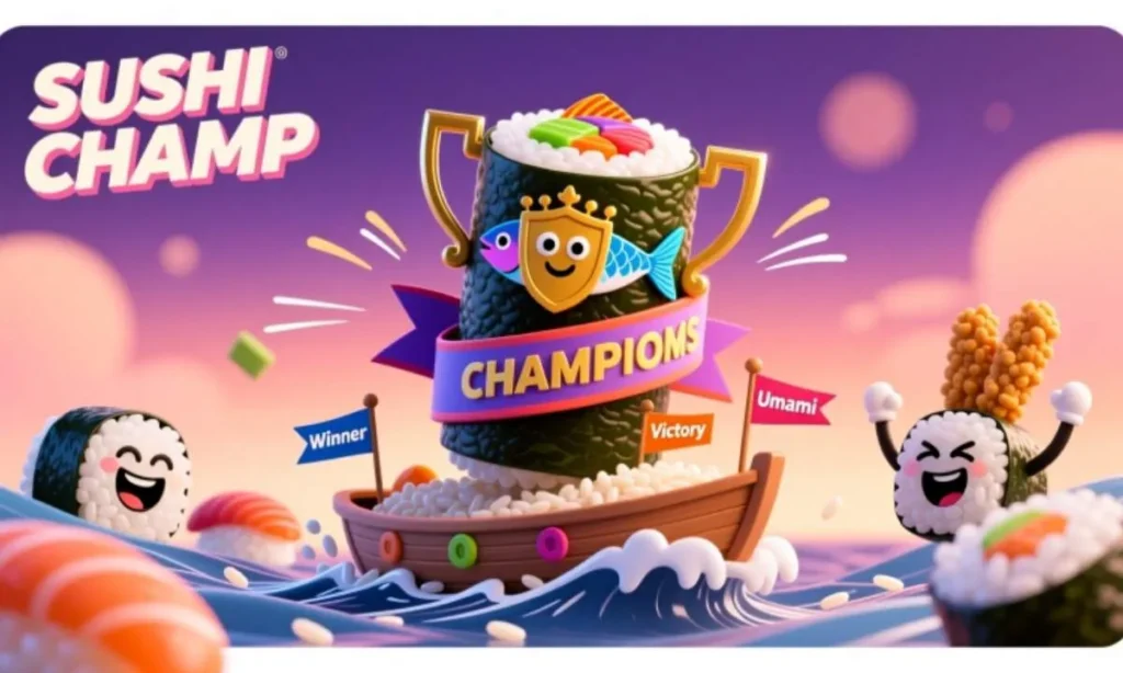 Award Winning Sushi Puns for Champions